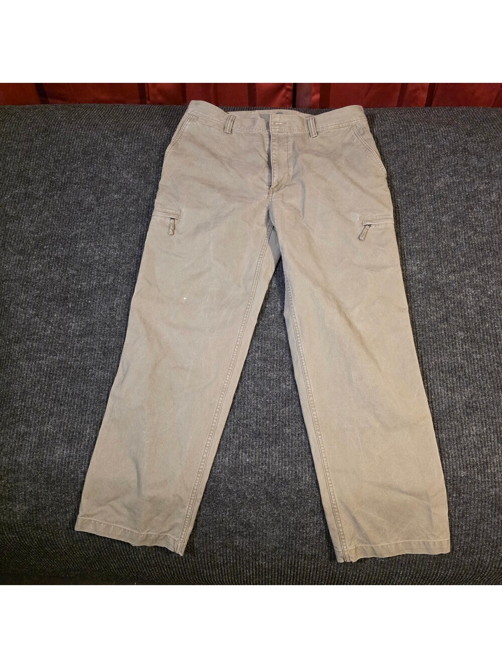 Dockers Pacific Collection Crossover Cargo Pants 36x32 Khaki Cotton